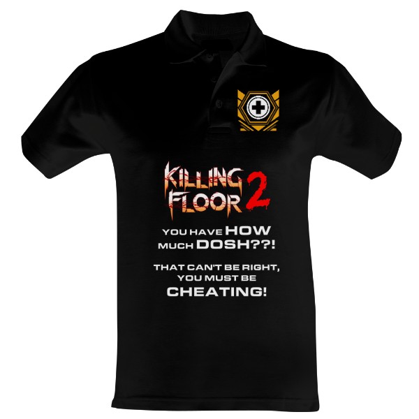 Pánská polokošile Cotton s potiskem Killing Floor 2 Medic