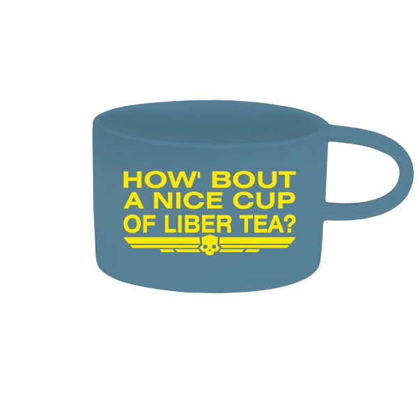 Hrnek Makronka s potiskem Nice cup of liber tea