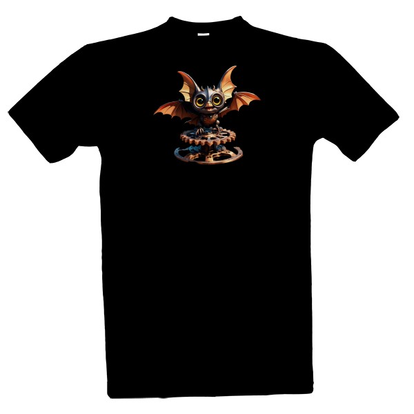 Tričko s potiskem Steampunk netopýr