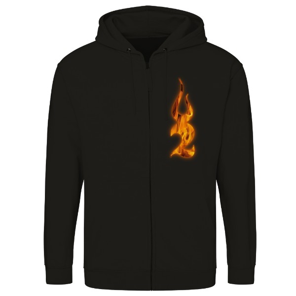 Mikina na zip unisex s potiskem Two steps from hell mikina