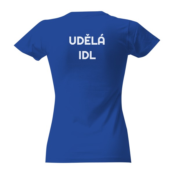 Tričko s potiskem Udělá IDL
